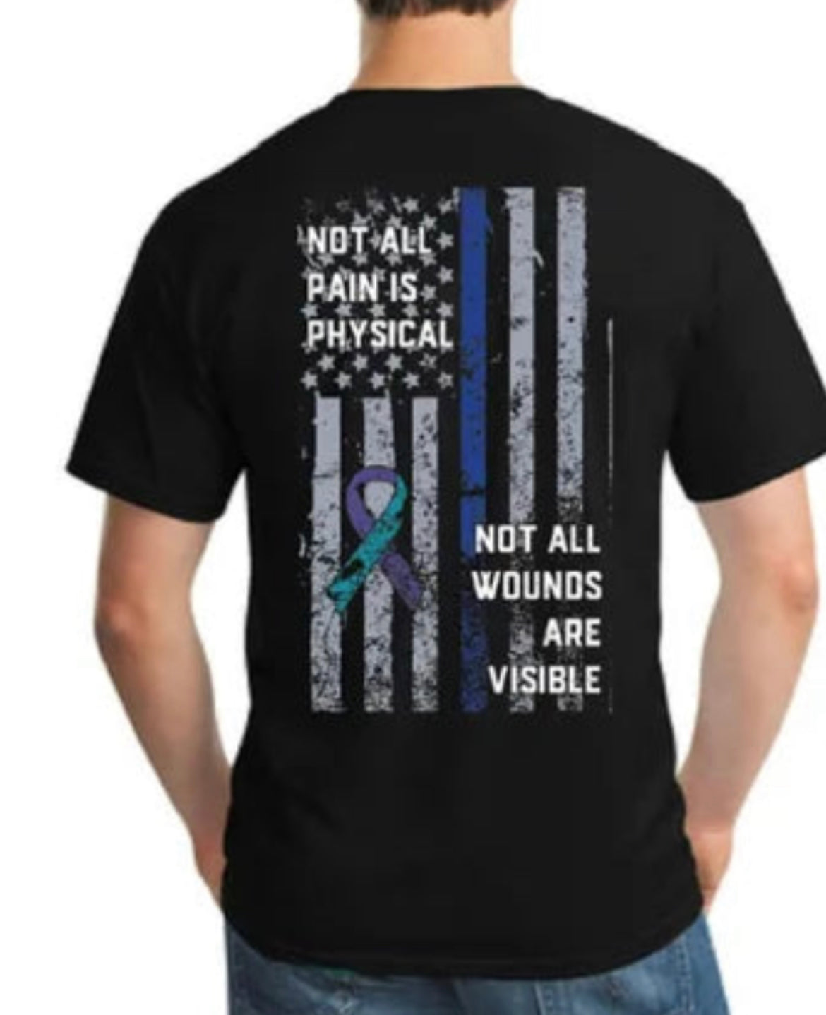 BTB Logo "Not All Pain is Physical" Tee