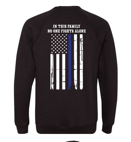 In this Family Crewneck - Blue Line