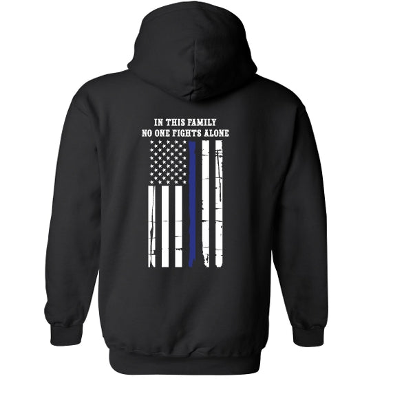 In this Family Hoodie - Blue Line
