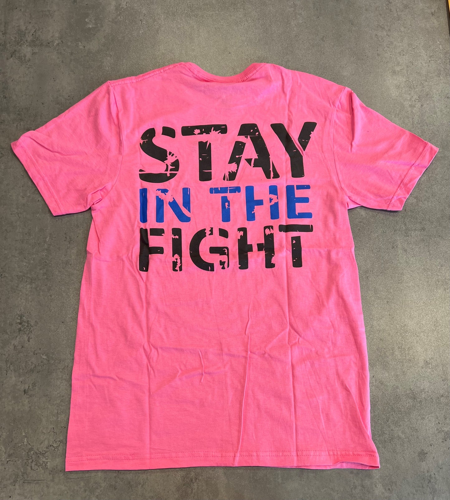 Stay in the Fight- Shield T-Shirt