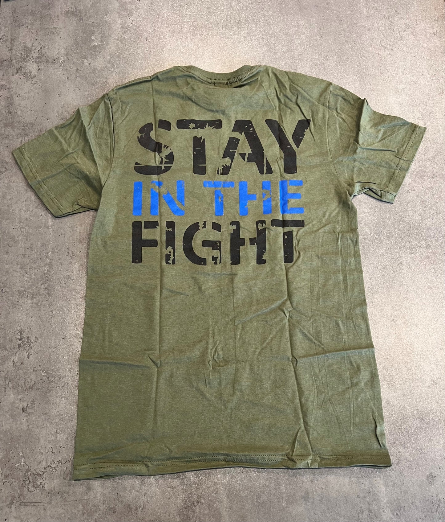 Stay in the Fight- Shield T-Shirt