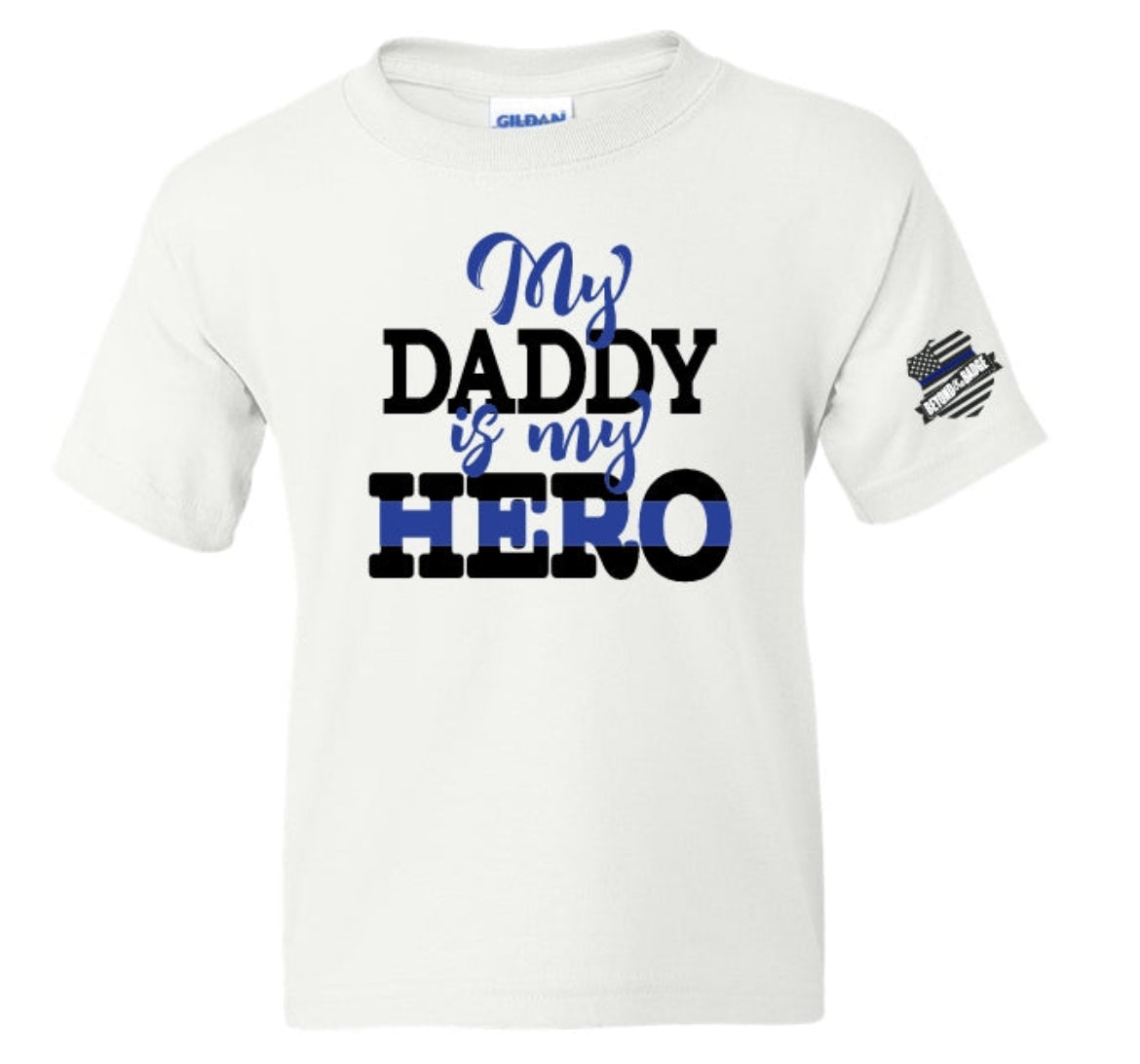 'My Hero' - Blue Line Toddler